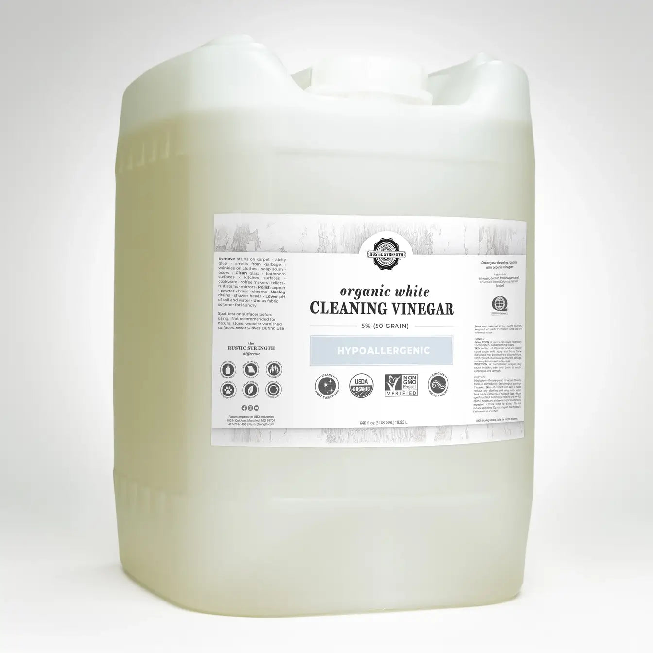 Organic White Vinegar - Refill