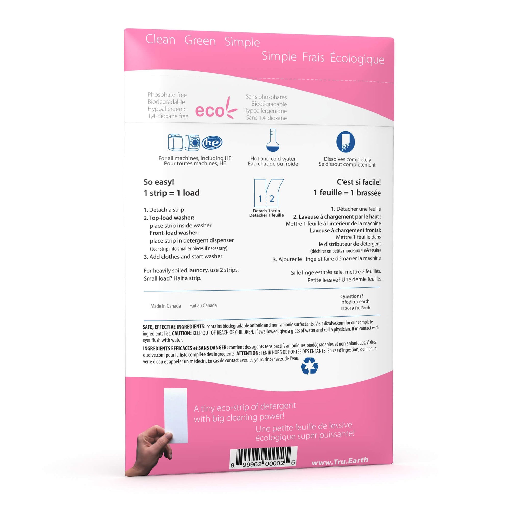 Eco-strip Laundry Detergent