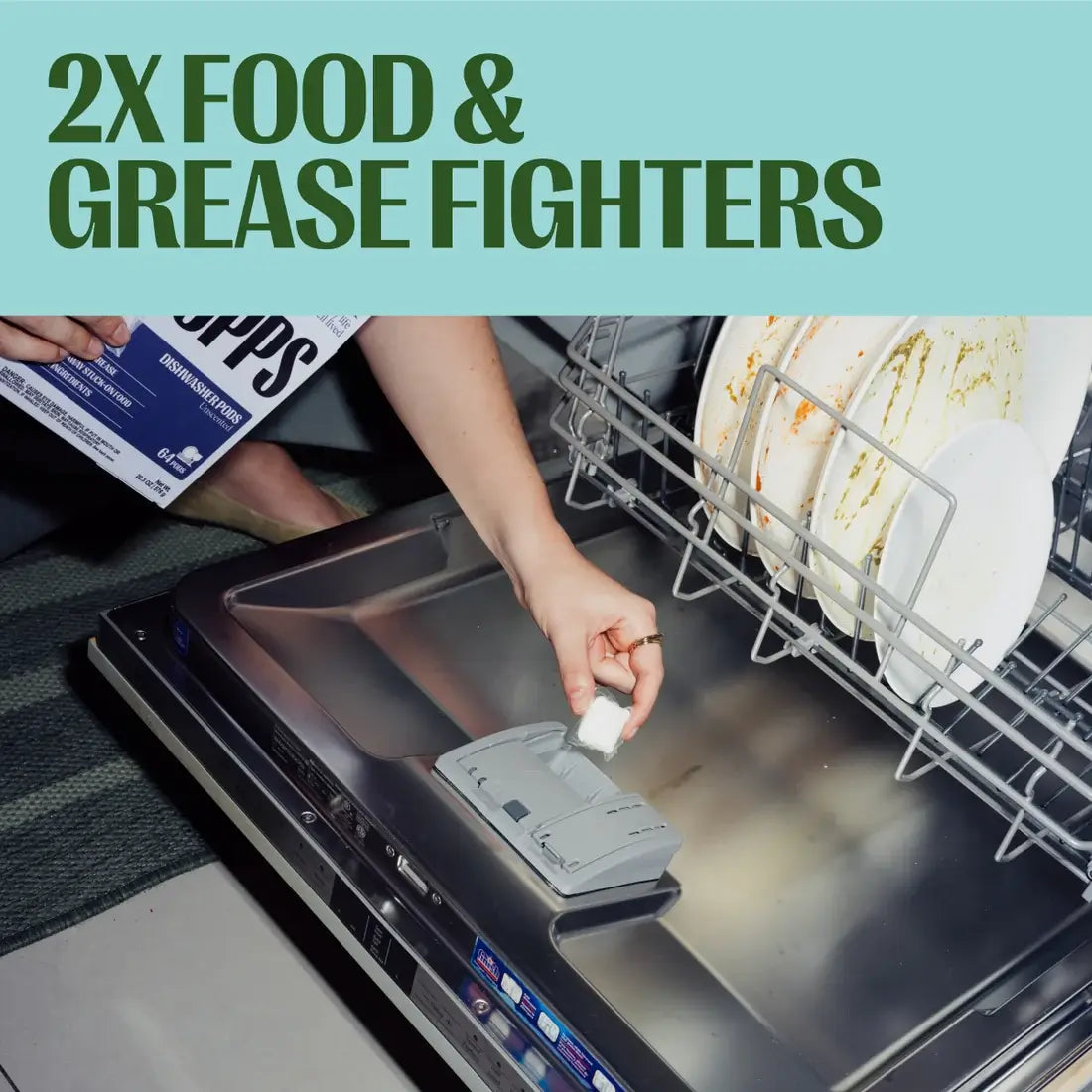 Dishwasher pods