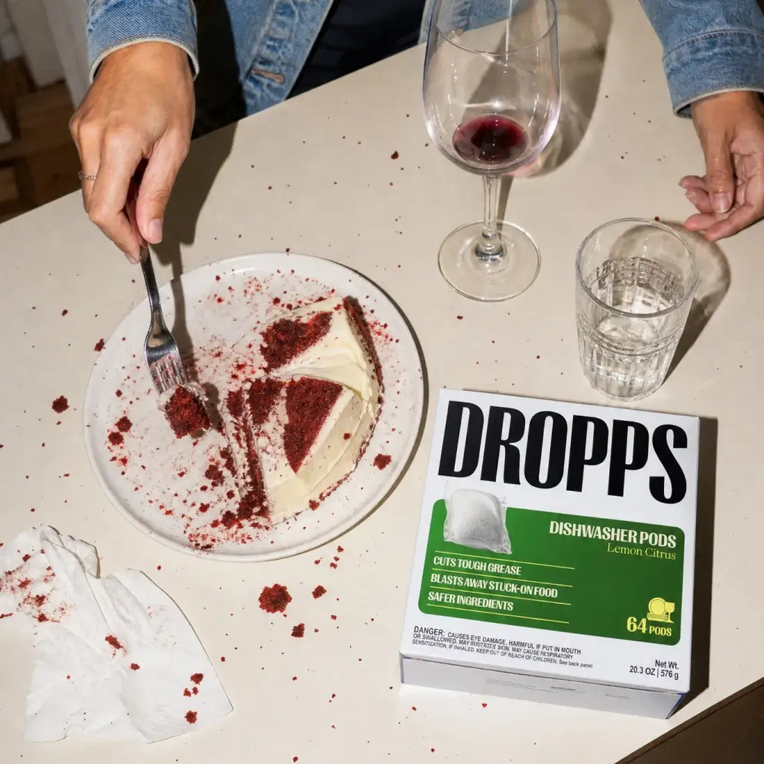 Dishwasher pods