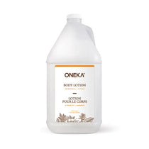 Oneka body lotion container on a white background