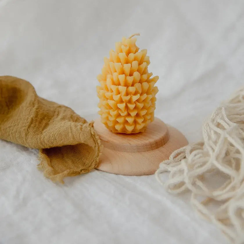 Holiday Beeswax candles