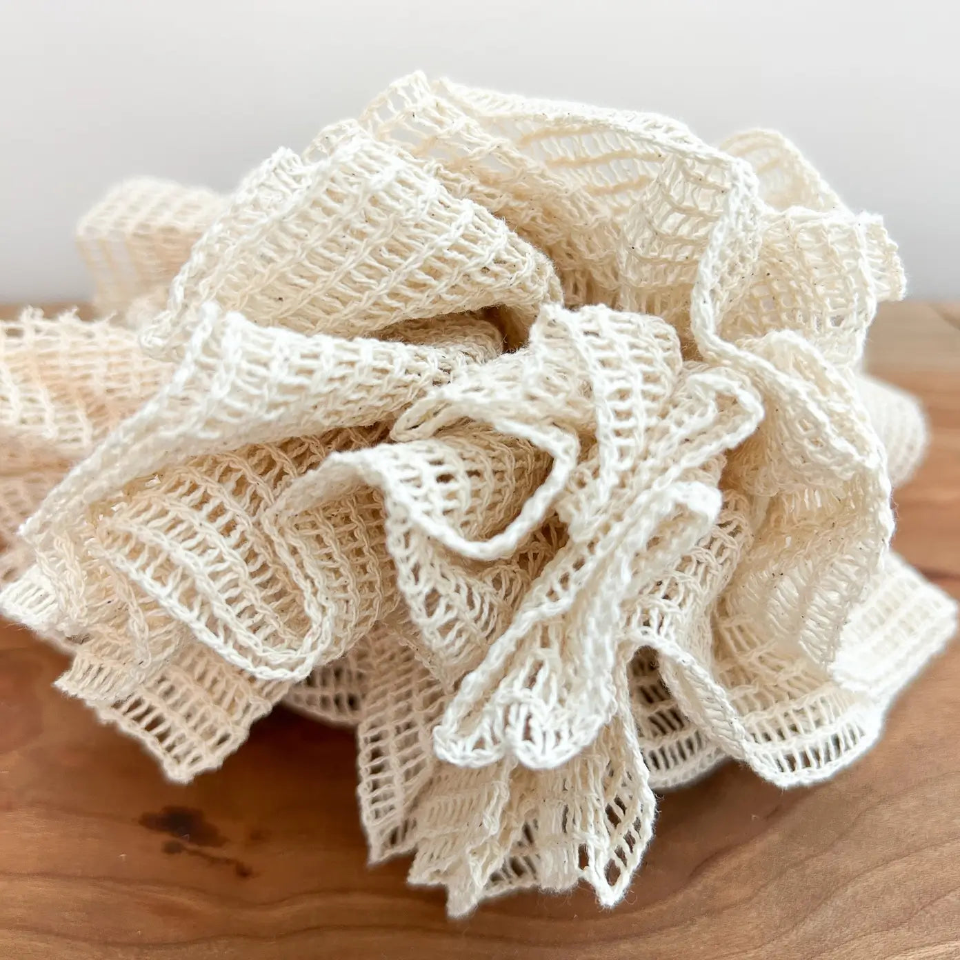 Ramie Mesh Pouf
