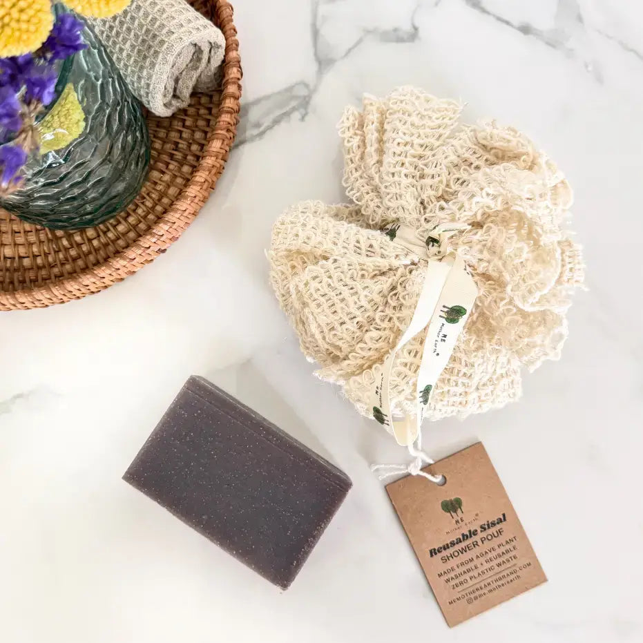 Sisal Shower Pouf