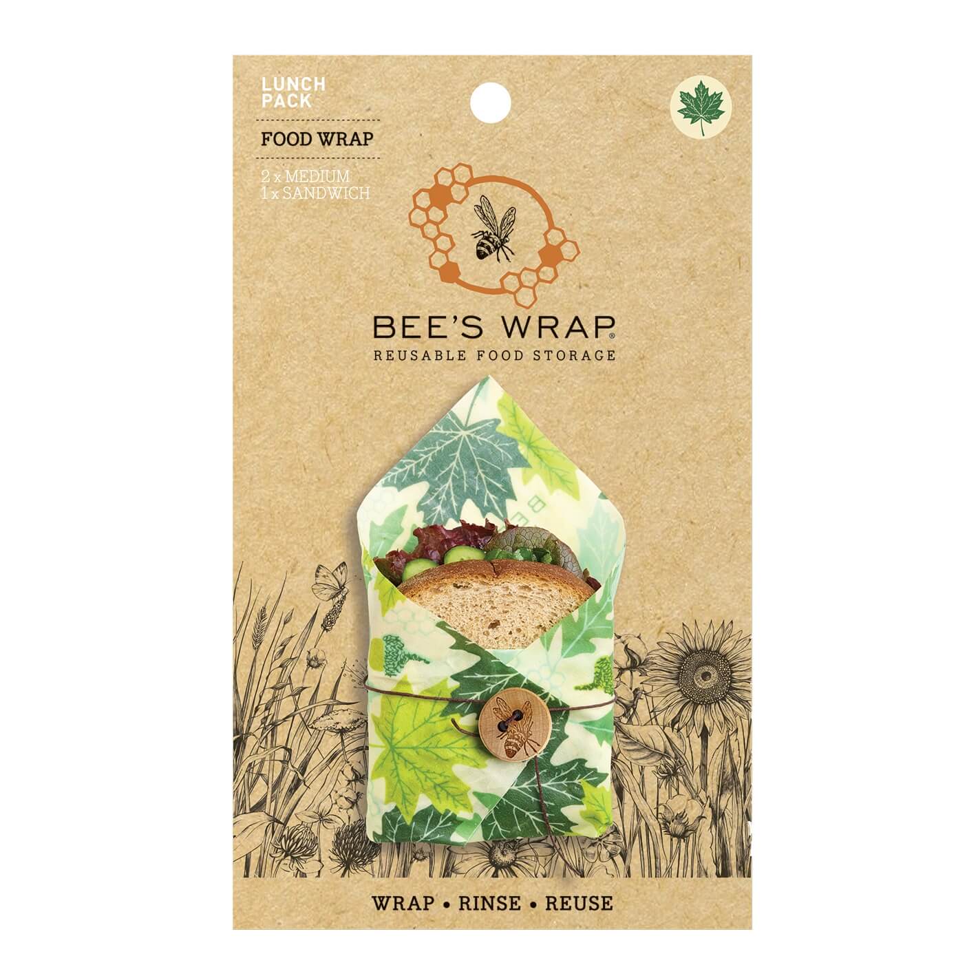 Bee's Wrap Sandwich Wrap 