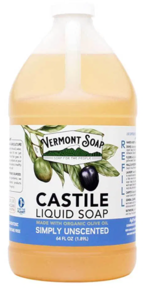 Liquid Castile Soap Refill