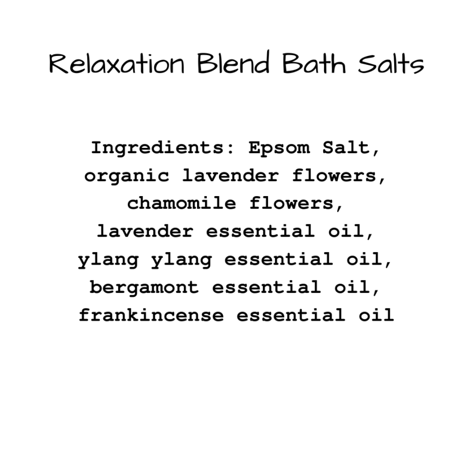 Relaxation Blend Bath Salts