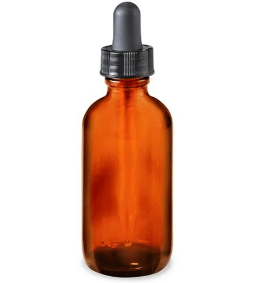 Glass Dropper Bottle - 2 oz