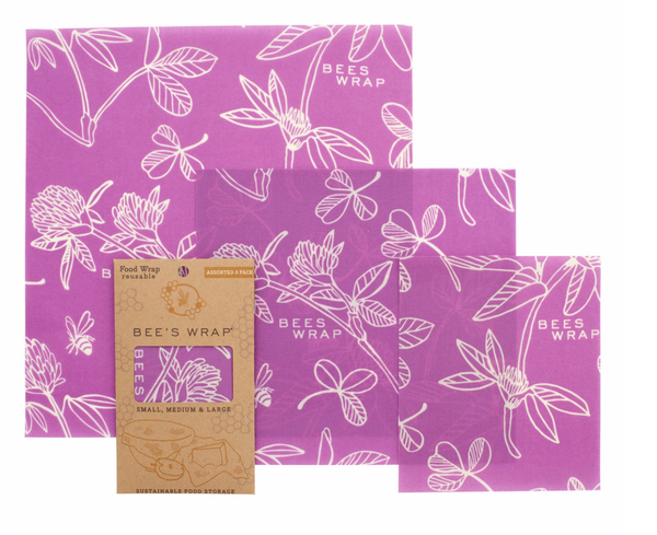 Redecker Bees Wrap in PINK BLOSSOM